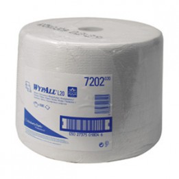 Салфетки одноразовые WYPALL L20 (бел., 1сл.) Kimberly-Clark