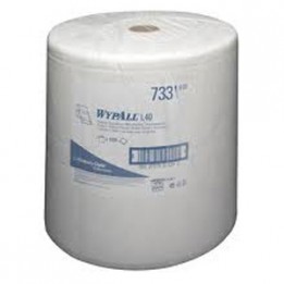 Салфетки одноразовые WYPALL L40 (рулон бол.,бел., 3-х сл.) Kimberly-Clark