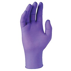 Нитриловые перчатки KIMTECH SCIENCE* PURPLE NITRILE* 24см, фиолетовые, L, Kimberly-Clark
