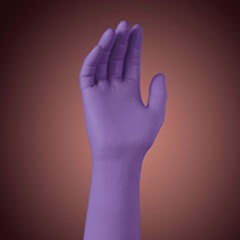 Нитриловые перчатки KIMTECH SCIENCE* PURPLE NITRILE XTRA* 30см, фиолетовые, M, Kimberly-Clark